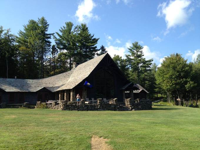 The Barn in summer