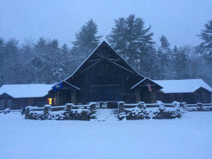 The Barn in winter